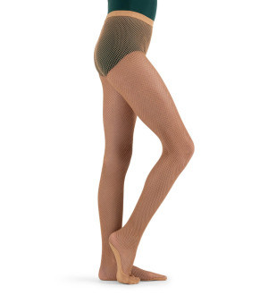 Capezio Professional Fishnet Seamless Tight - Girls